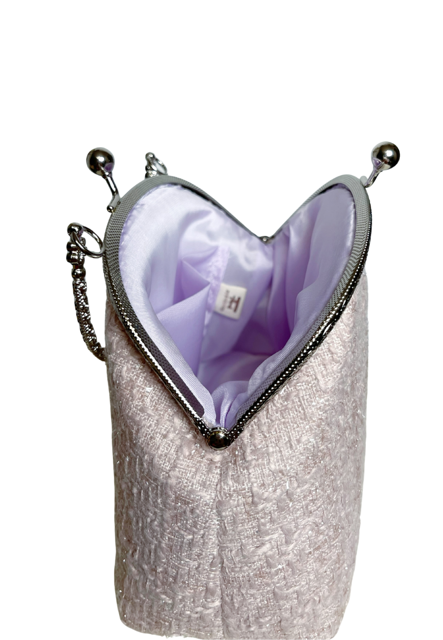 Sac Leonie Tweed rose