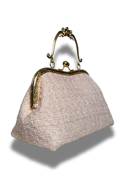 Sac Armance Tweed rose