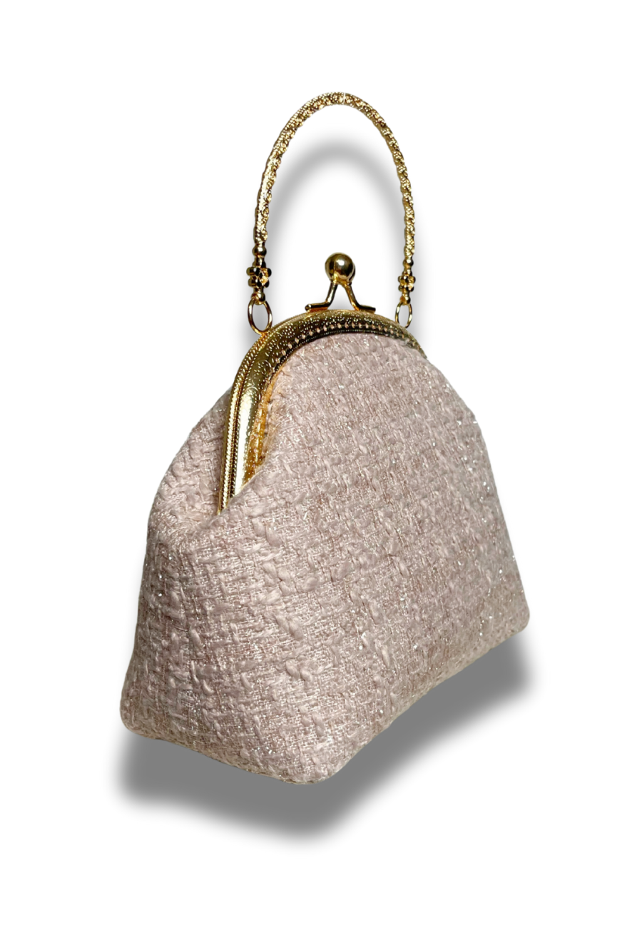 Sac Leonie Tweed rose