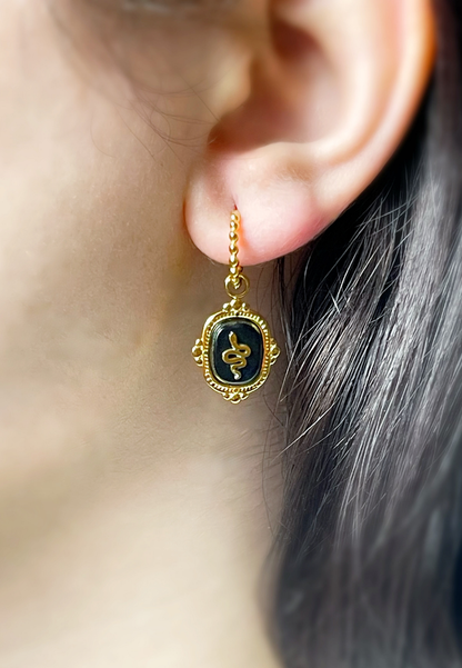 Boucles d'oreille Narcissa