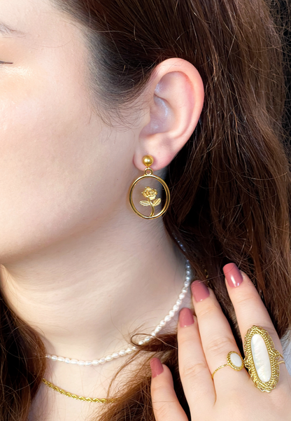 Boucles d'oreilles Bellerose