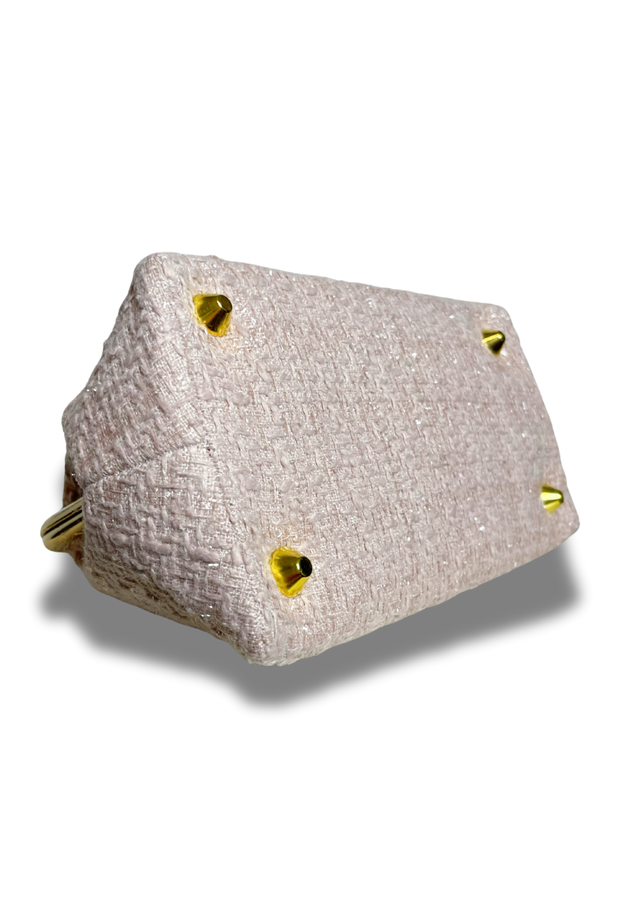 Sac Armance Tweed rose