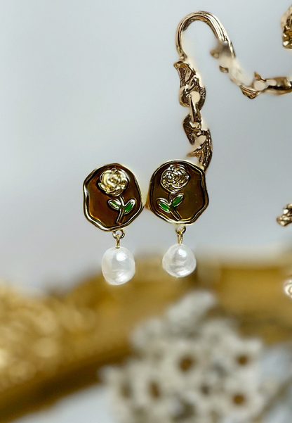 Boucles d'oreilles Rococo