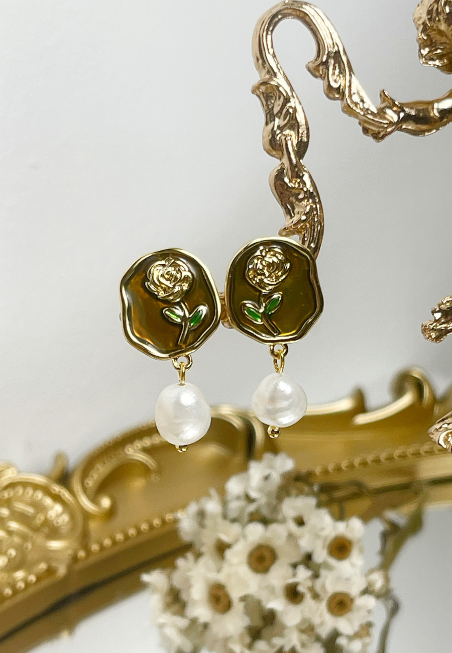 Boucles d'oreilles Rococo