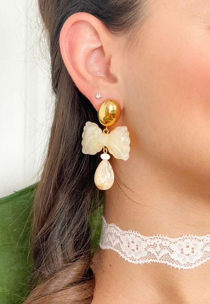 Boucles d'oreilles Satin