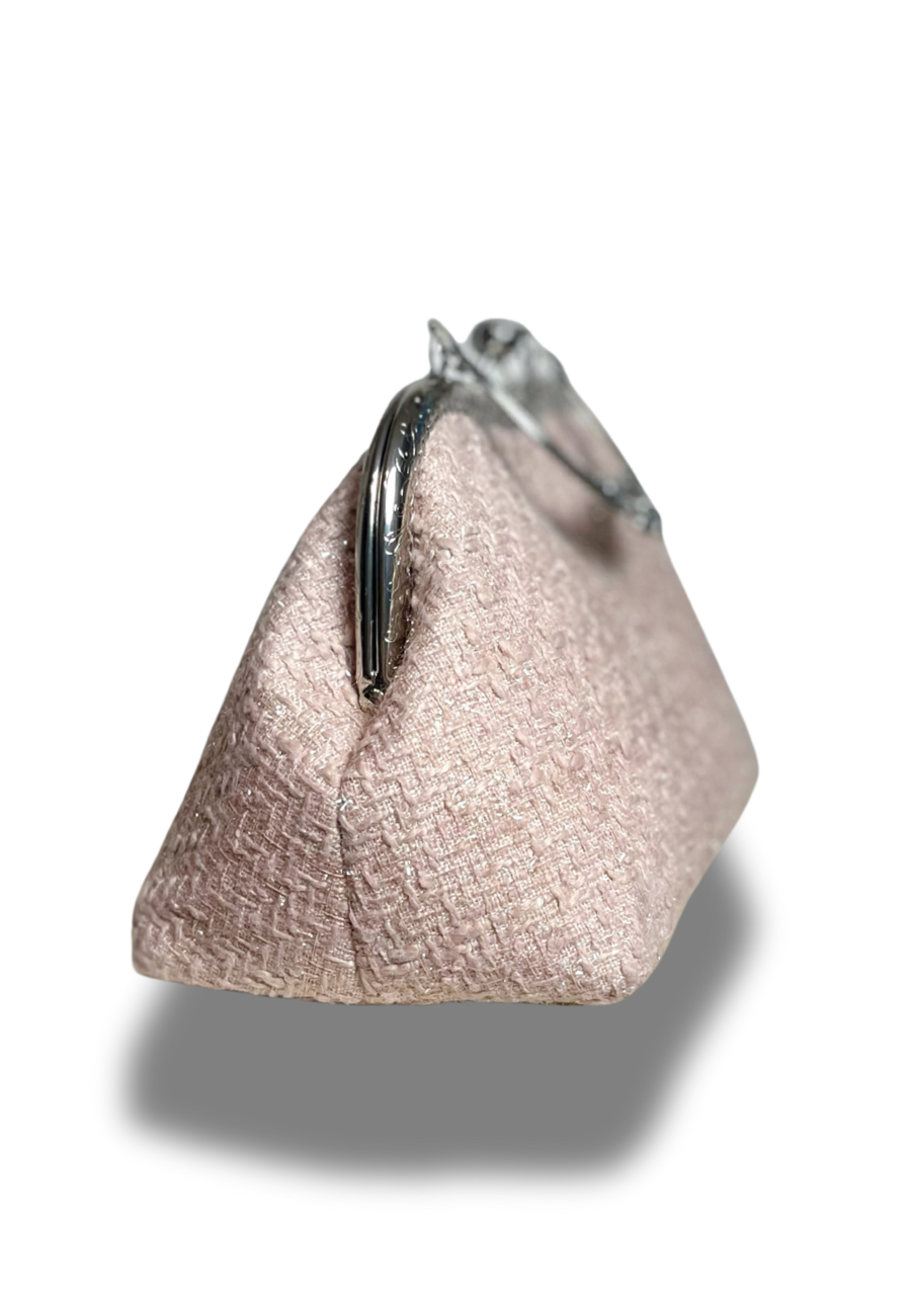 Sac Armance Tweed Rose